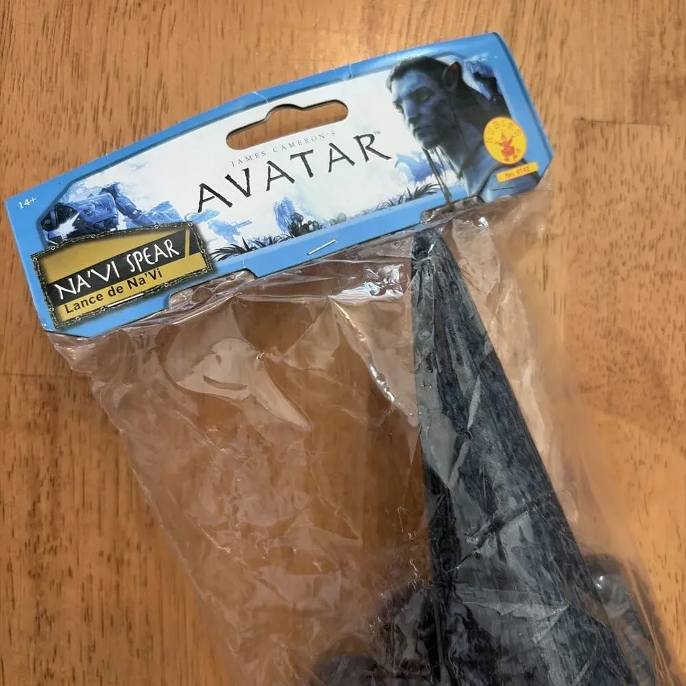 Avatar Jake Sully Neytiri Costume Na'vi Spear Toy Pandora Cosplay NEW